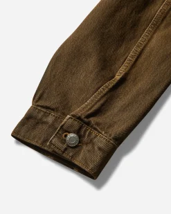 Stüssy Coats And Jackets|Coats And Jackets^Men's Trucker Denim Jacket Mushroom