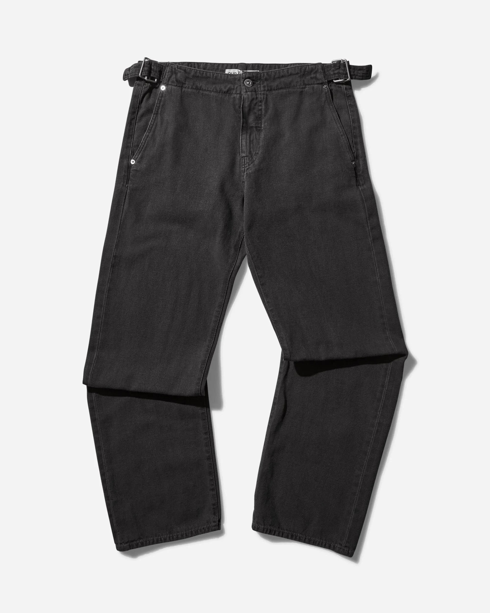 Our Legacy Pants^Men's Trucker Trousers Ash Black