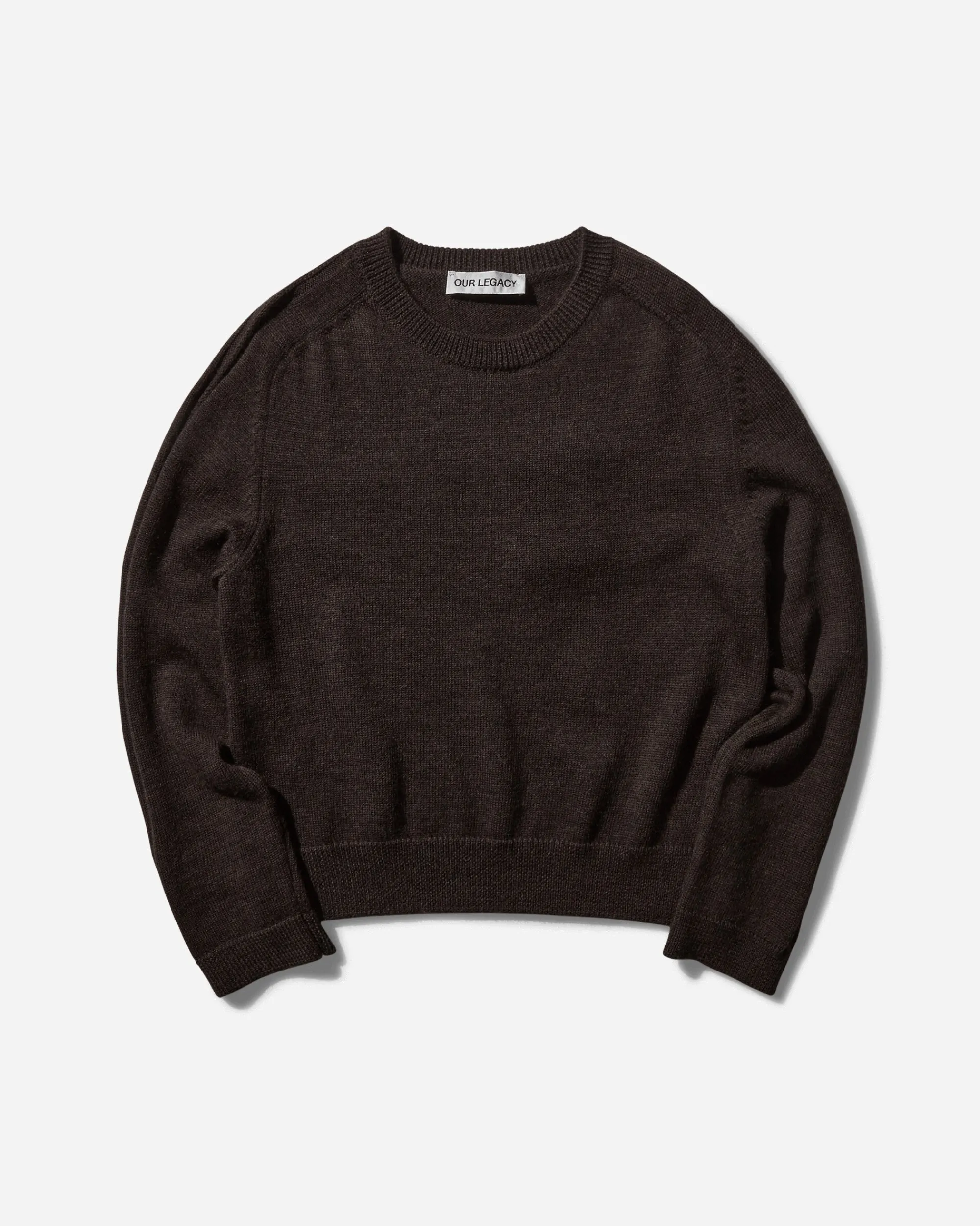 Our Legacy Knitwear^Men's True Roundneck Sweater University Brown