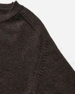 Our Legacy Knitwear^Men's True Roundneck Sweater University Brown