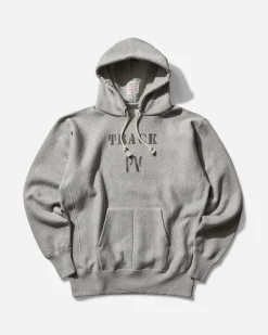 Champion Sweatshirts^Men's True To Archives 2nd Patent Hoodie Silver Grey