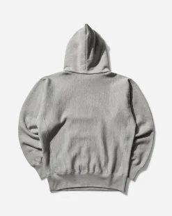 Champion Sweatshirts^Men's True To Archives 2nd Patent Hoodie Silver Grey