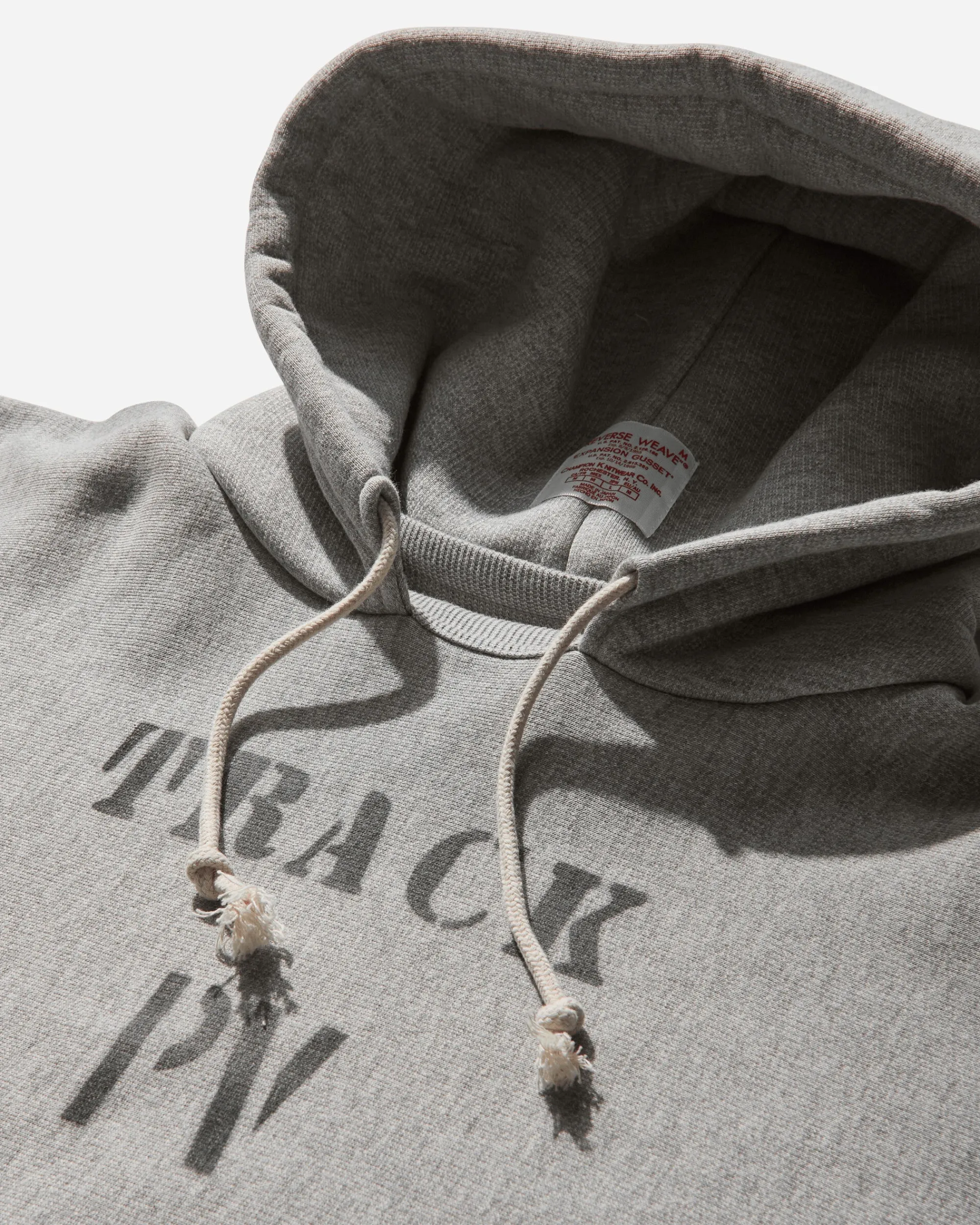 Champion Sweatshirts^Men's True To Archives 2nd Patent Hoodie Silver Grey
