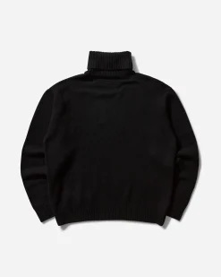 Neighborhood Knitwear^Men's Turtleneck Sweater Black