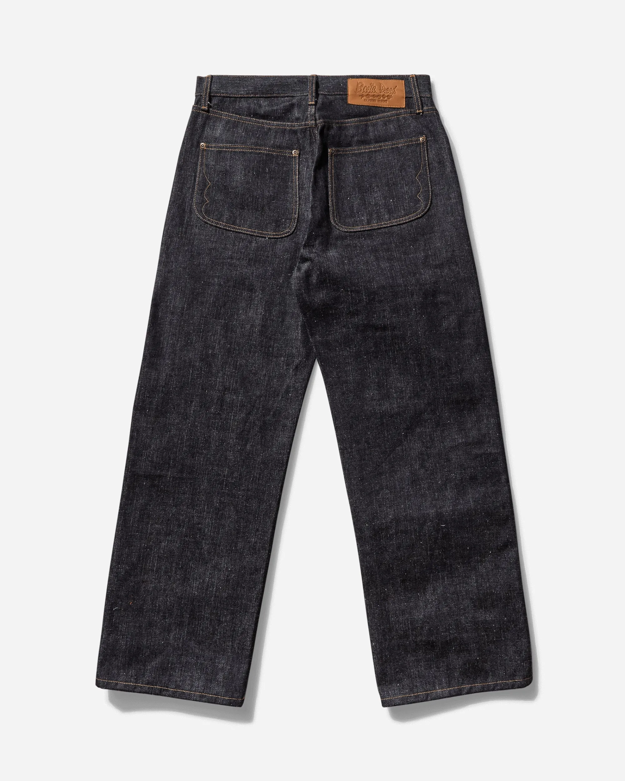 Brain Dead Pants|Pants^Men's Type 00 15.5oz Selvedge Denim Pants Indigo