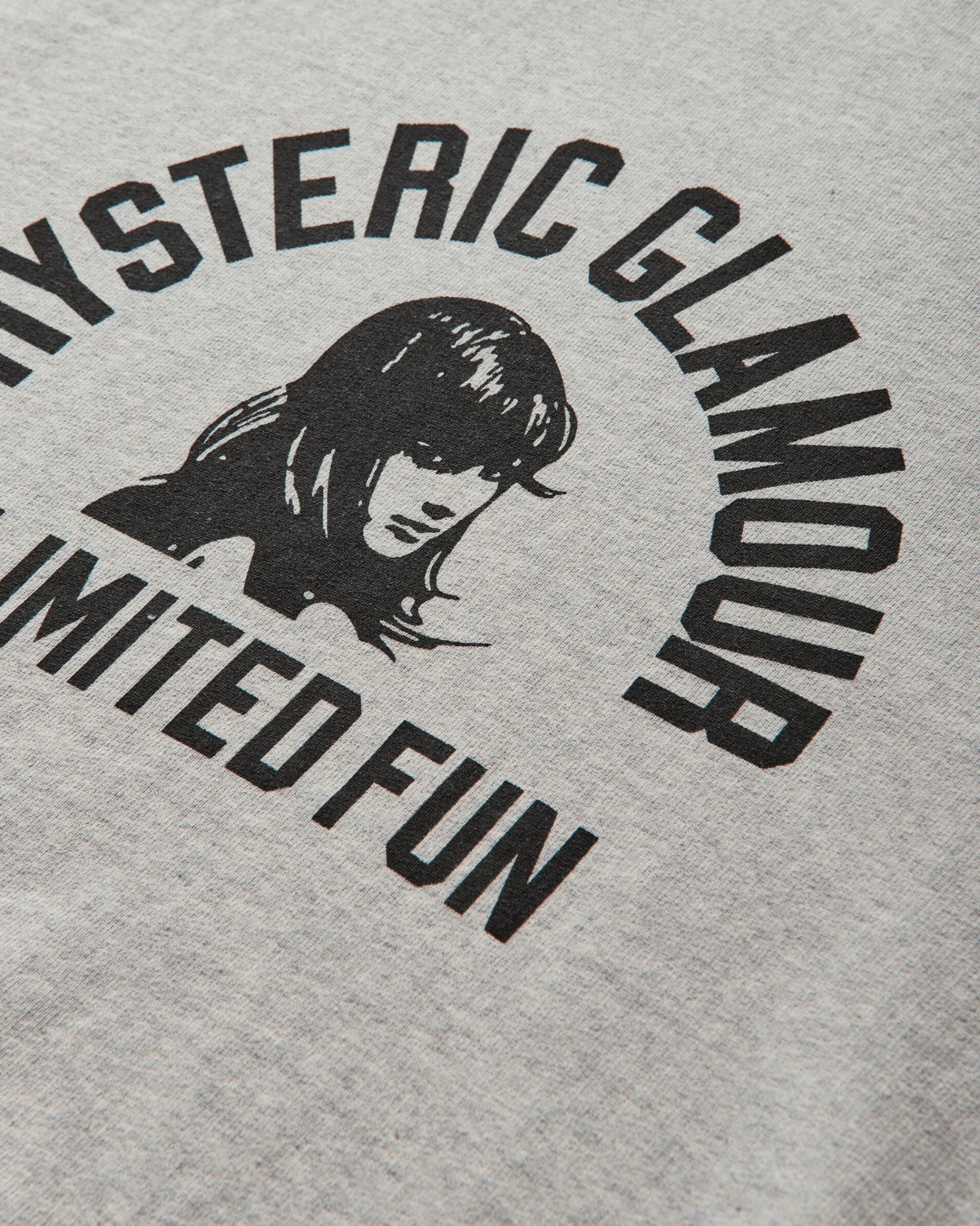 Hysteric Glamour Sweatshirts^Men's Unlimited Fun Crewneck Sweatshirt Grey