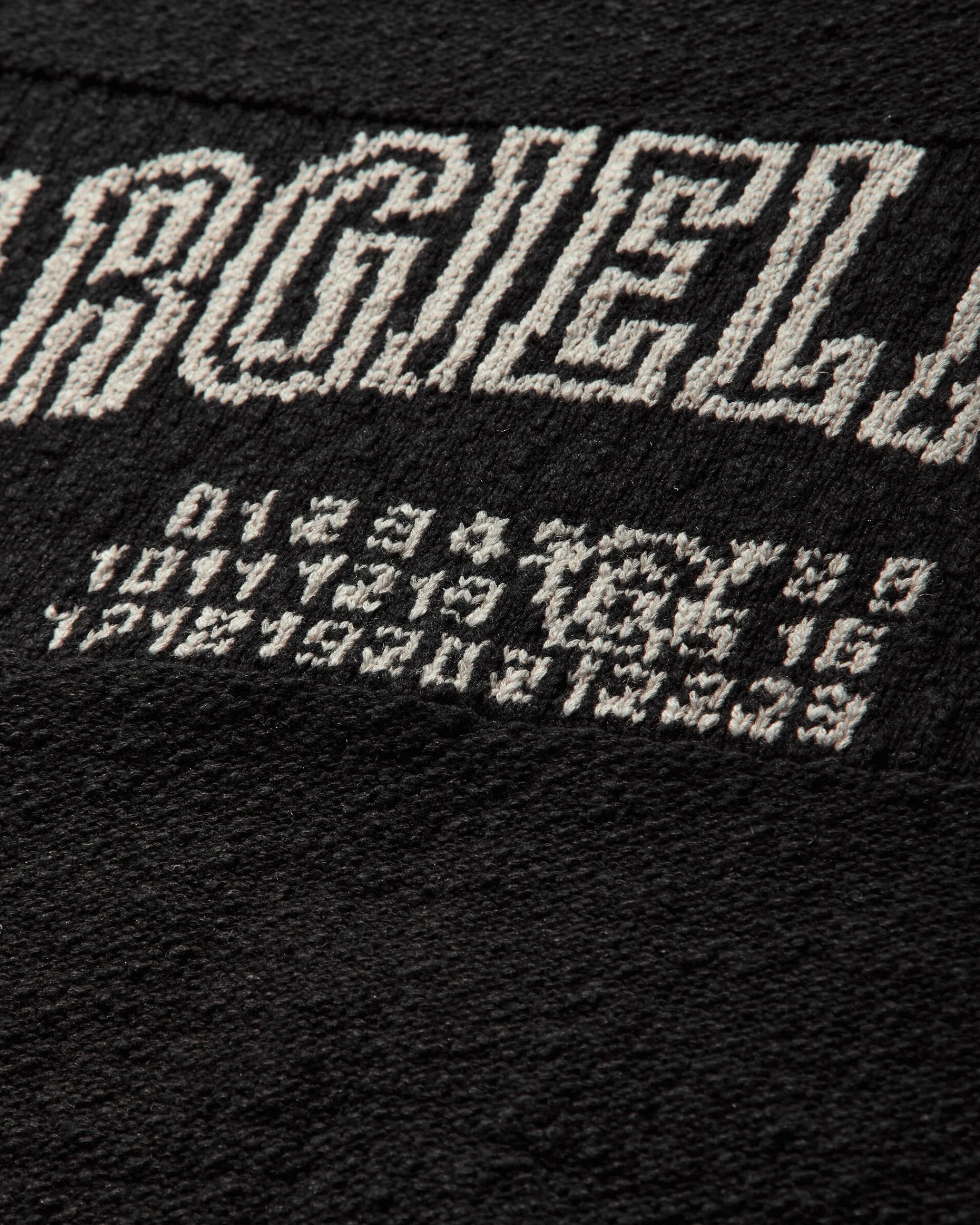 MM6 Maison Margiela Knitwear^Men's Varsity Gilet Black