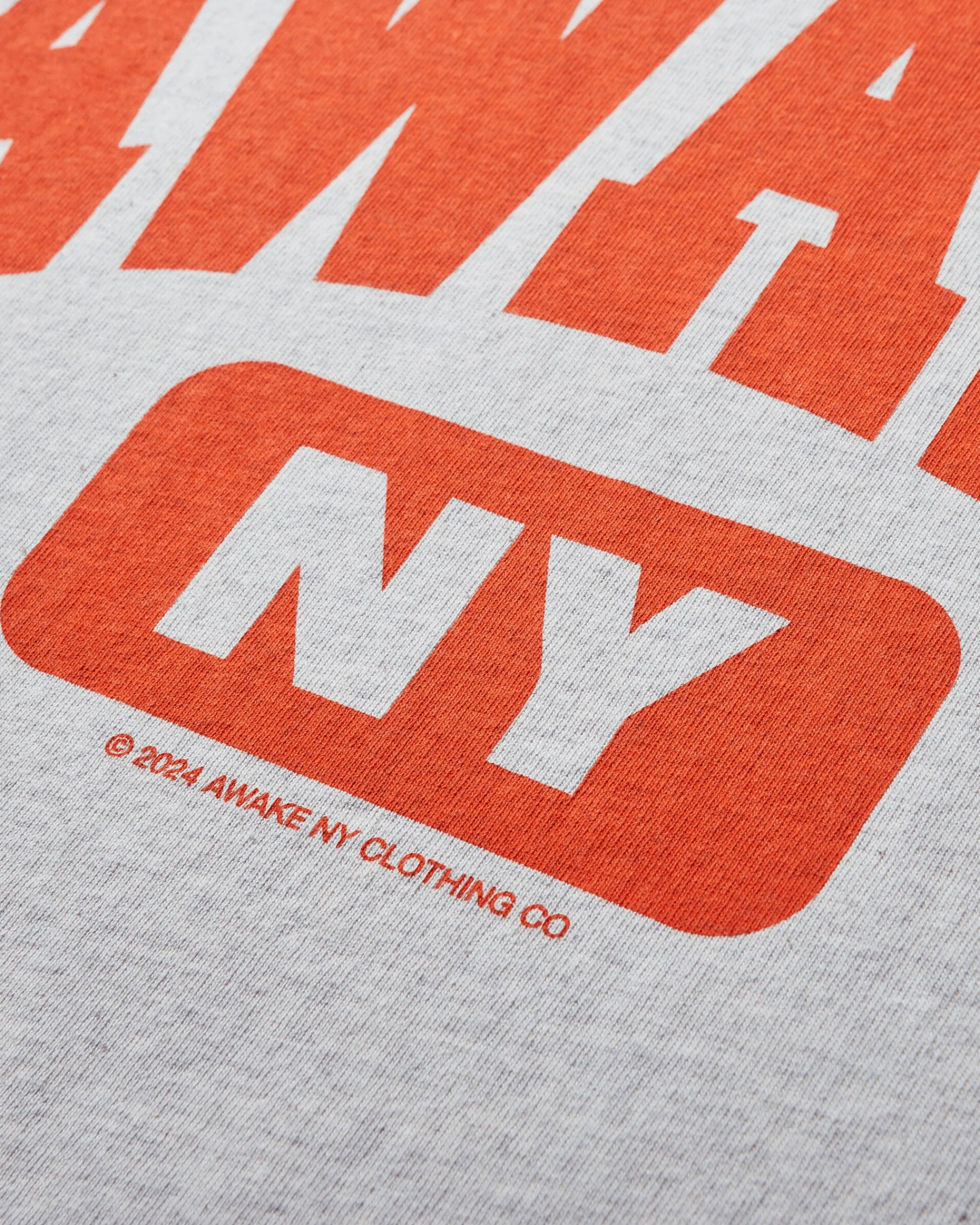Awake NY T-Shirts^Men's Varsity T-Shirt Charcoal Heather