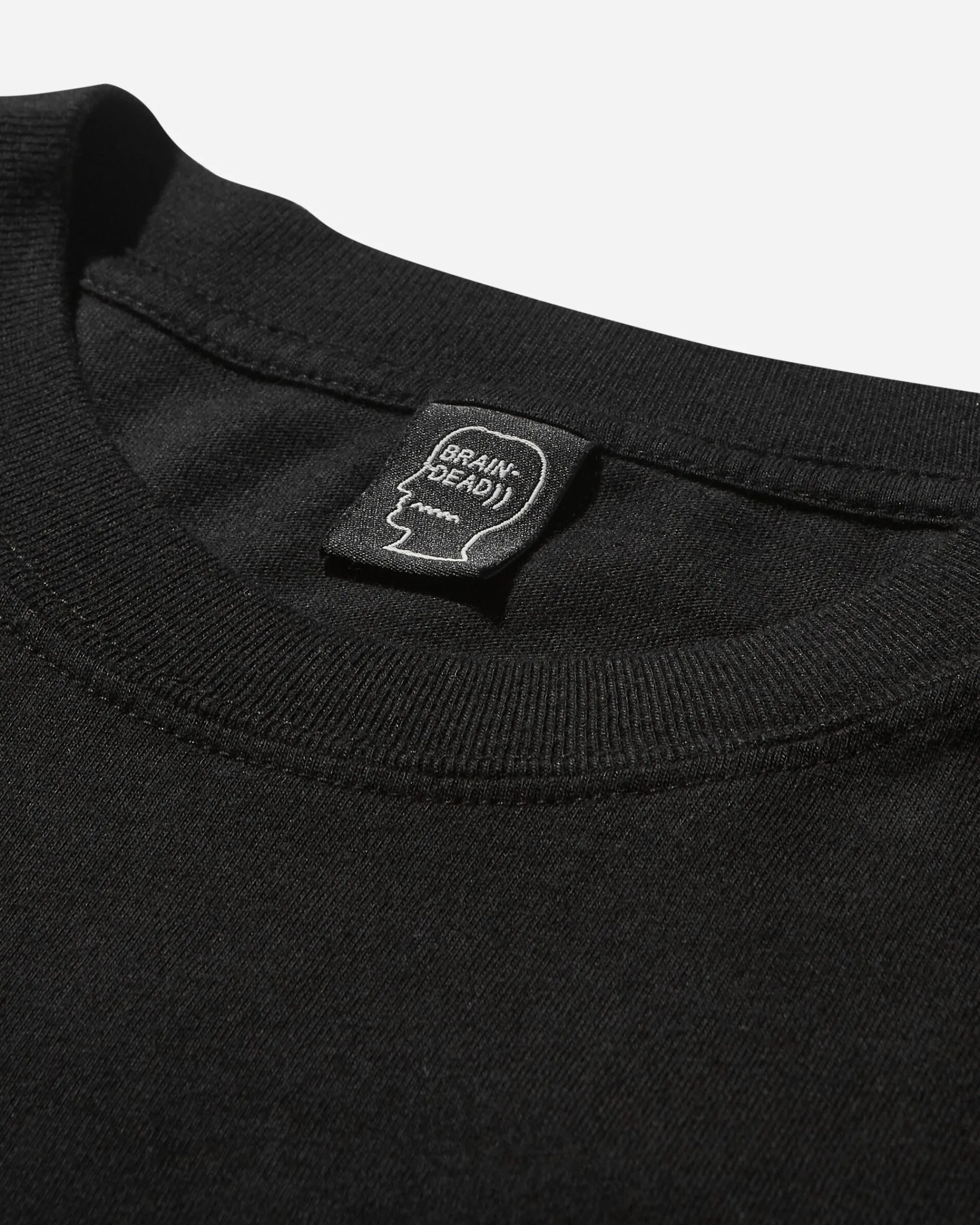 Brain Dead T-Shirts^Men's Visions Of The Future T-Shirt Black
