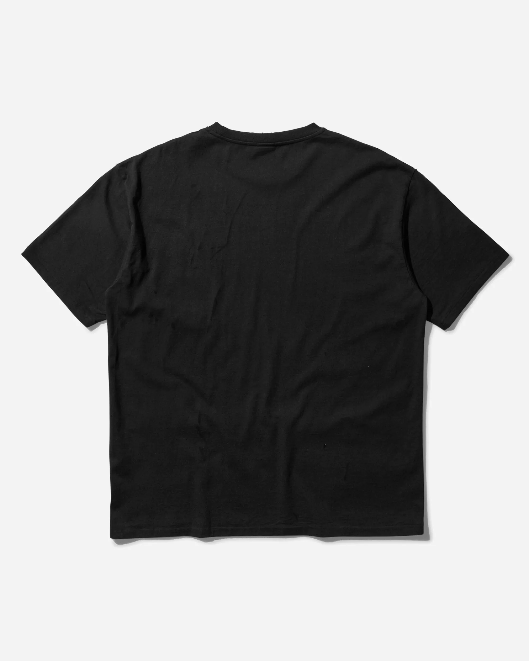 WACKO MARIA T-Shirts^Men's Washed Heavy Weight T-Shirt (Type-1) Black