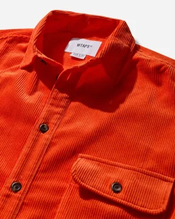 WTAPS Shirts^Men's WCPO Longsleeve Shirt Orange