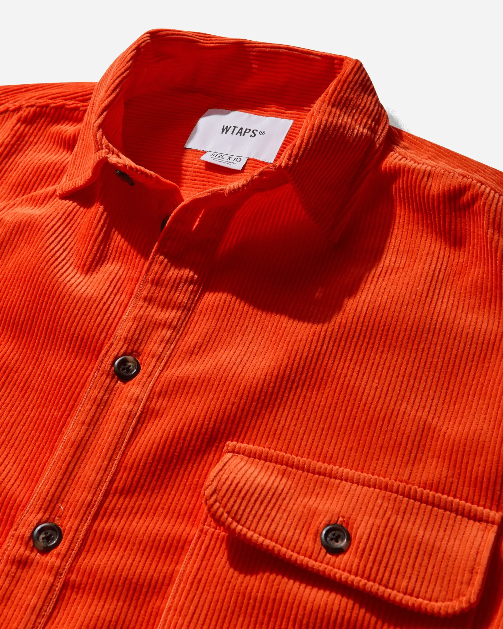WTAPS Shirts^Men's WCPO Longsleeve Shirt Orange