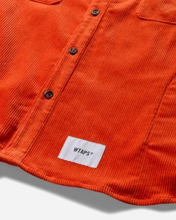 WTAPS Shirts^Men's WCPO Longsleeve Shirt Orange
