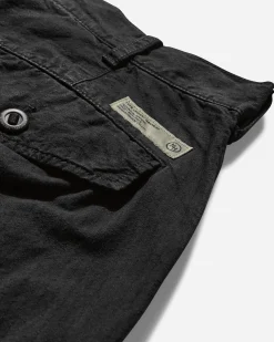 Neighborhood Pants^Men's Wide Cargo Pants Black