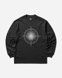 The Trilogy Tapes T-Shirts^Men's Winter Glassworks Longsleeve T-Shirt Black