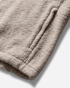 Stüssy Knitwears|Knitwear^Men's Wool Blend Sherpa Mock Neck Sweater Tan