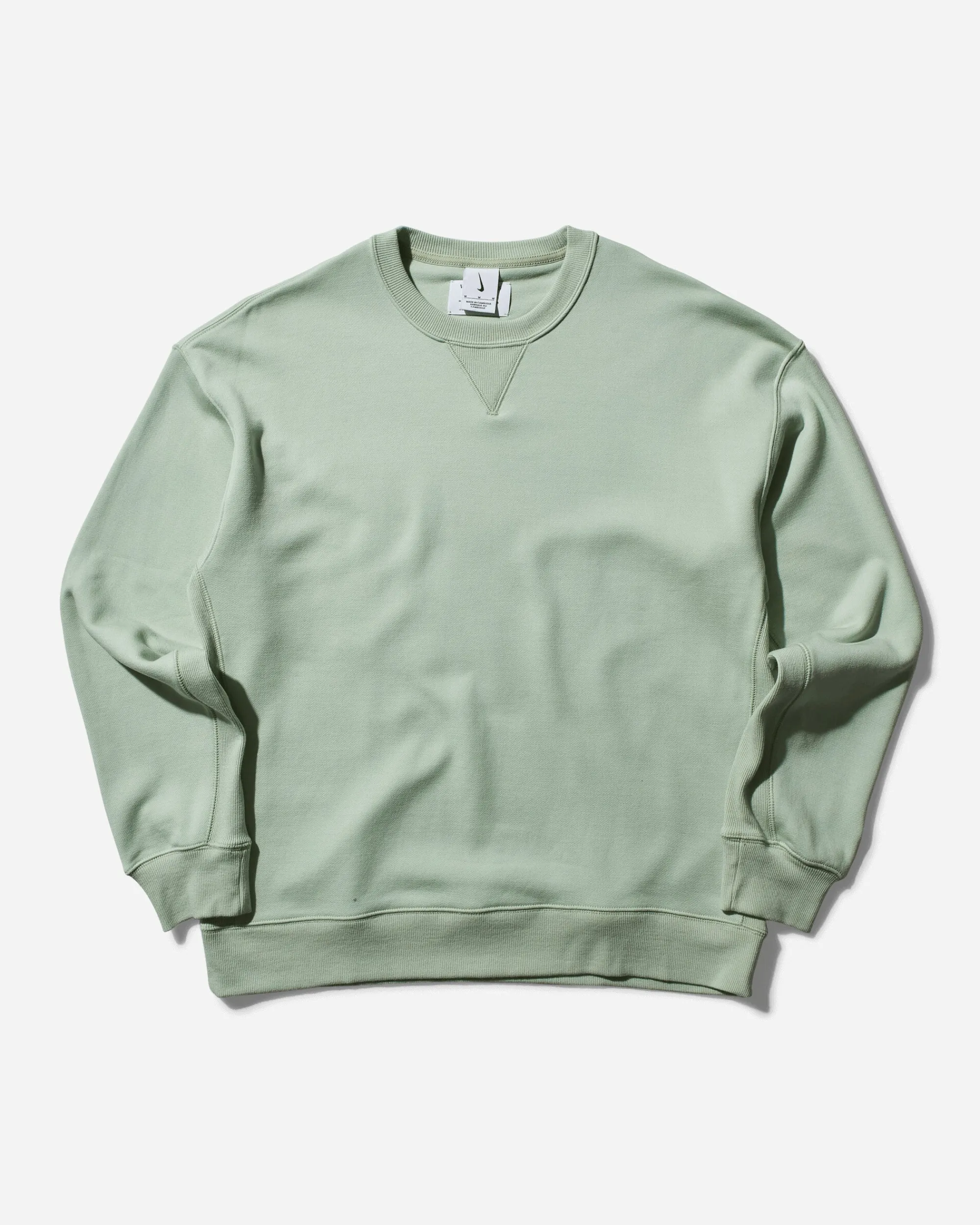 Nike Sweatshirts^Men's Wool Classics Crewneck Sweatshirt Honeydew