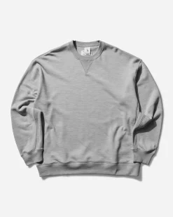 Nike Sweatshirts^Men's Wool Classics Crewneck Sweatshirt Heather