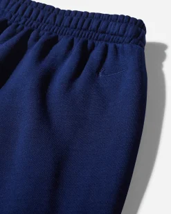 Nike Pants^Men's Wool Classics Open Hem Fleece Pants Blue Void
