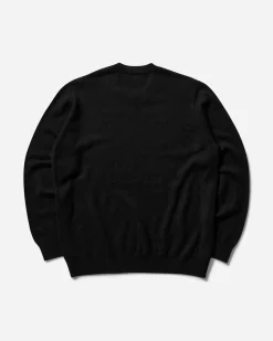 Undercover Knitwear^Men's Wool Knit Sweater Black