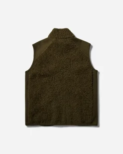 Comme Des Garçons Homme Knitwear^Men's Wool Vest Khaki