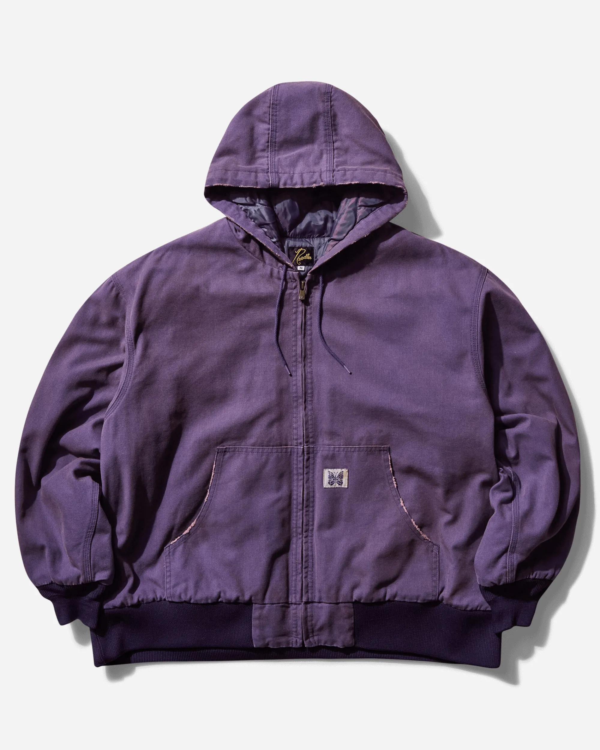 Needles Coats And Jackets|Coats And Jackets^Men's Zipped Work Hoodie Purple