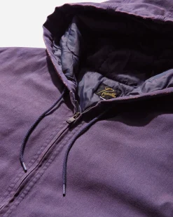 Needles Coats And Jackets|Coats And Jackets^Men's Zipped Work Hoodie Purple