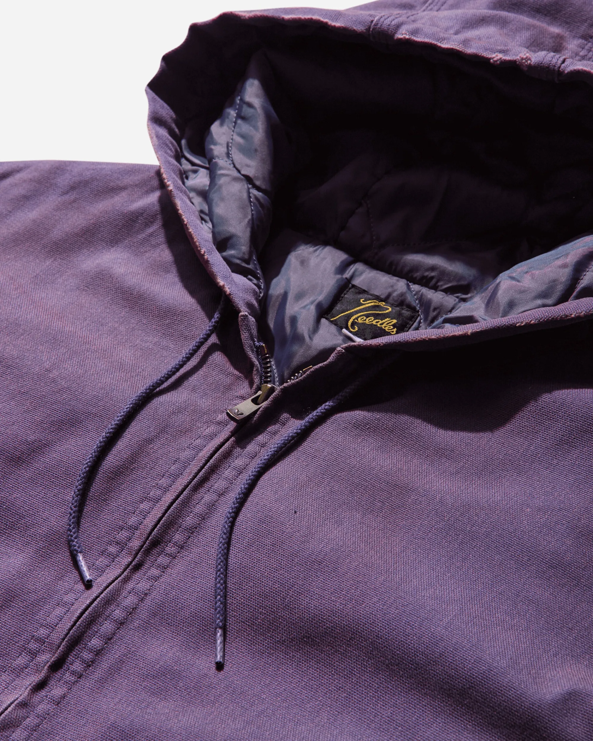 Needles Coats And Jackets|Coats And Jackets^Men's Zipped Work Hoodie Purple