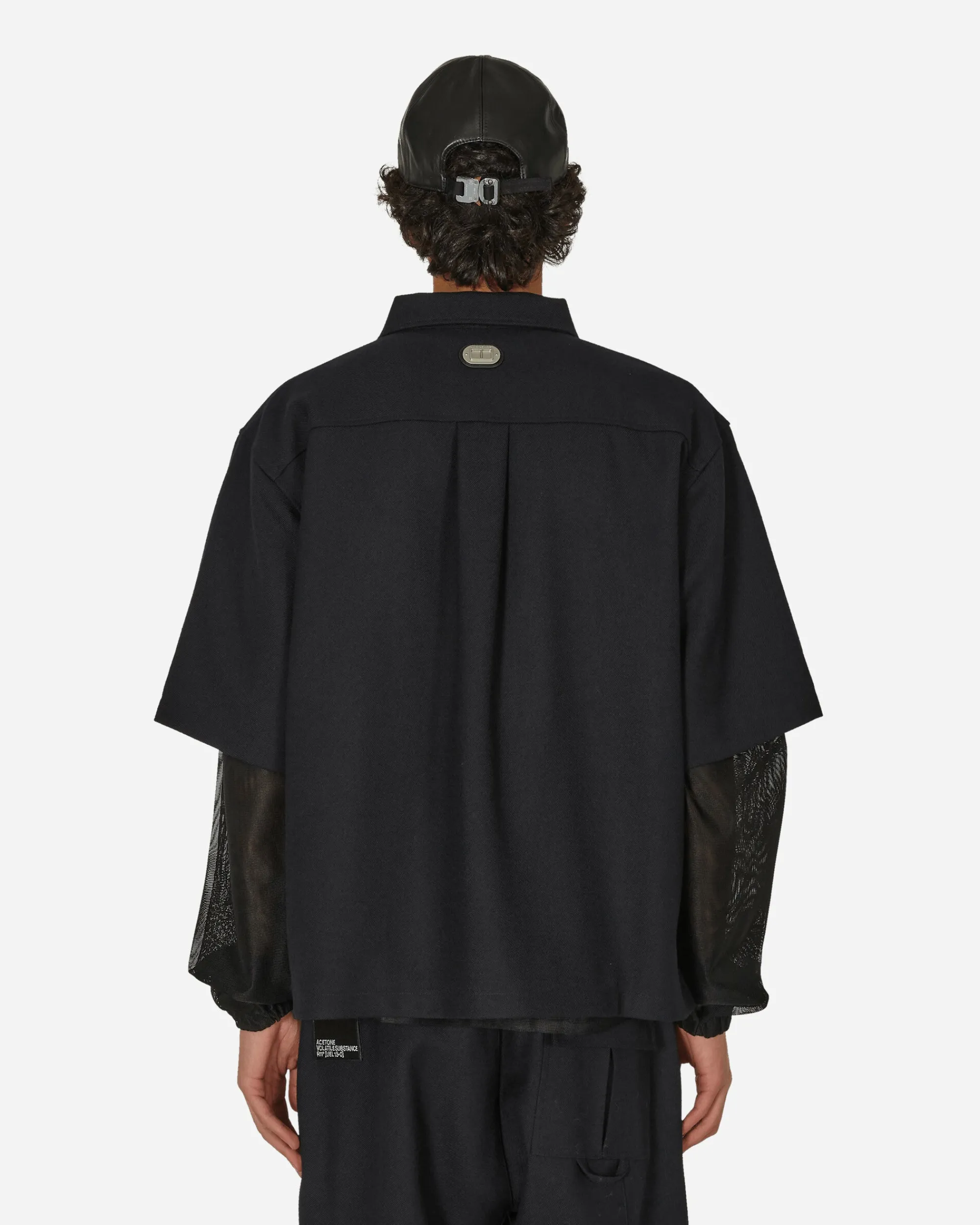 Haydenshapes T-Shirts^Merino Patch Zip Shirt Black