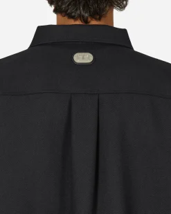 Haydenshapes T-Shirts^Merino Patch Zip Shirt Black