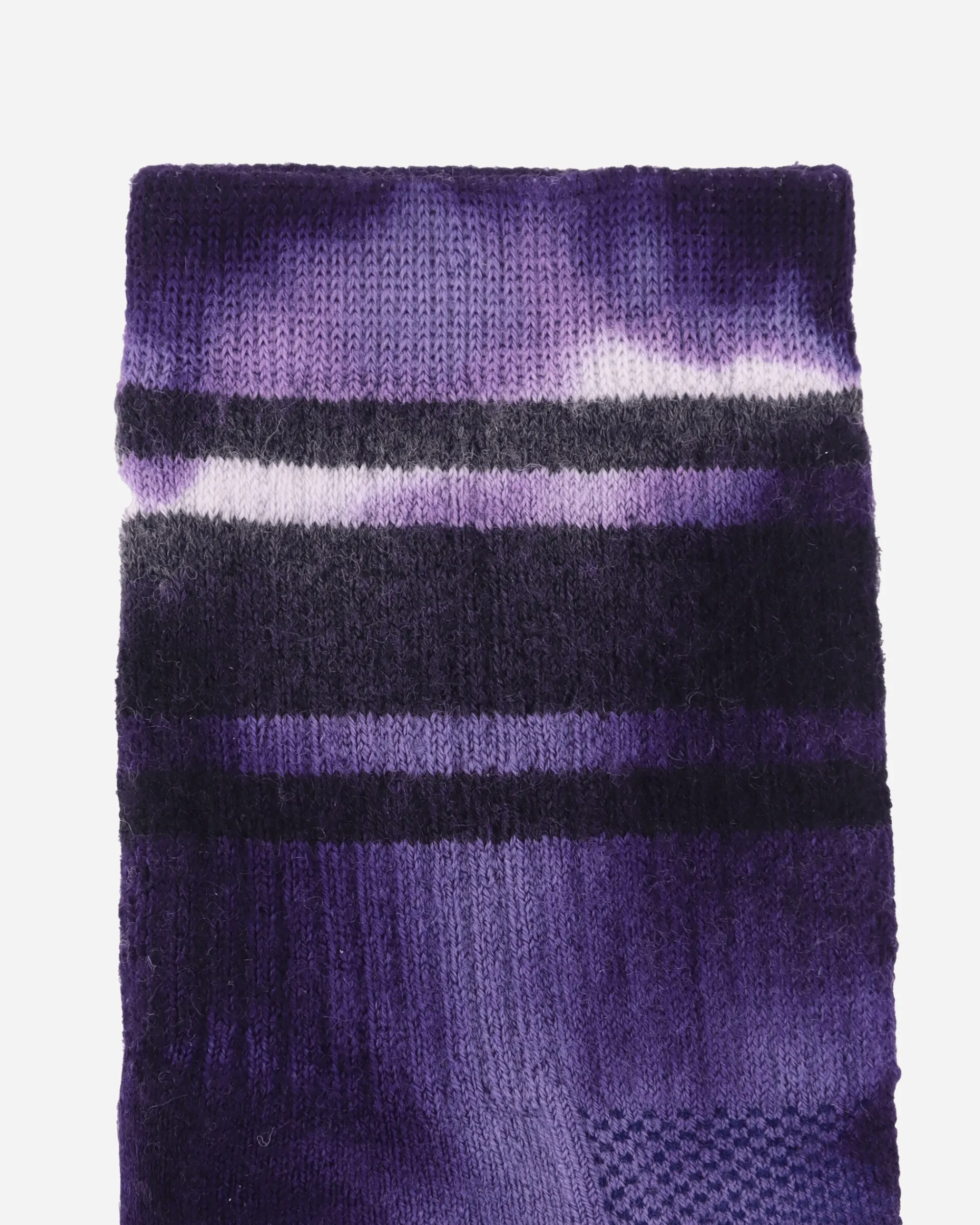Satisfy Underwear^Merino Tube Socks Purple Dye