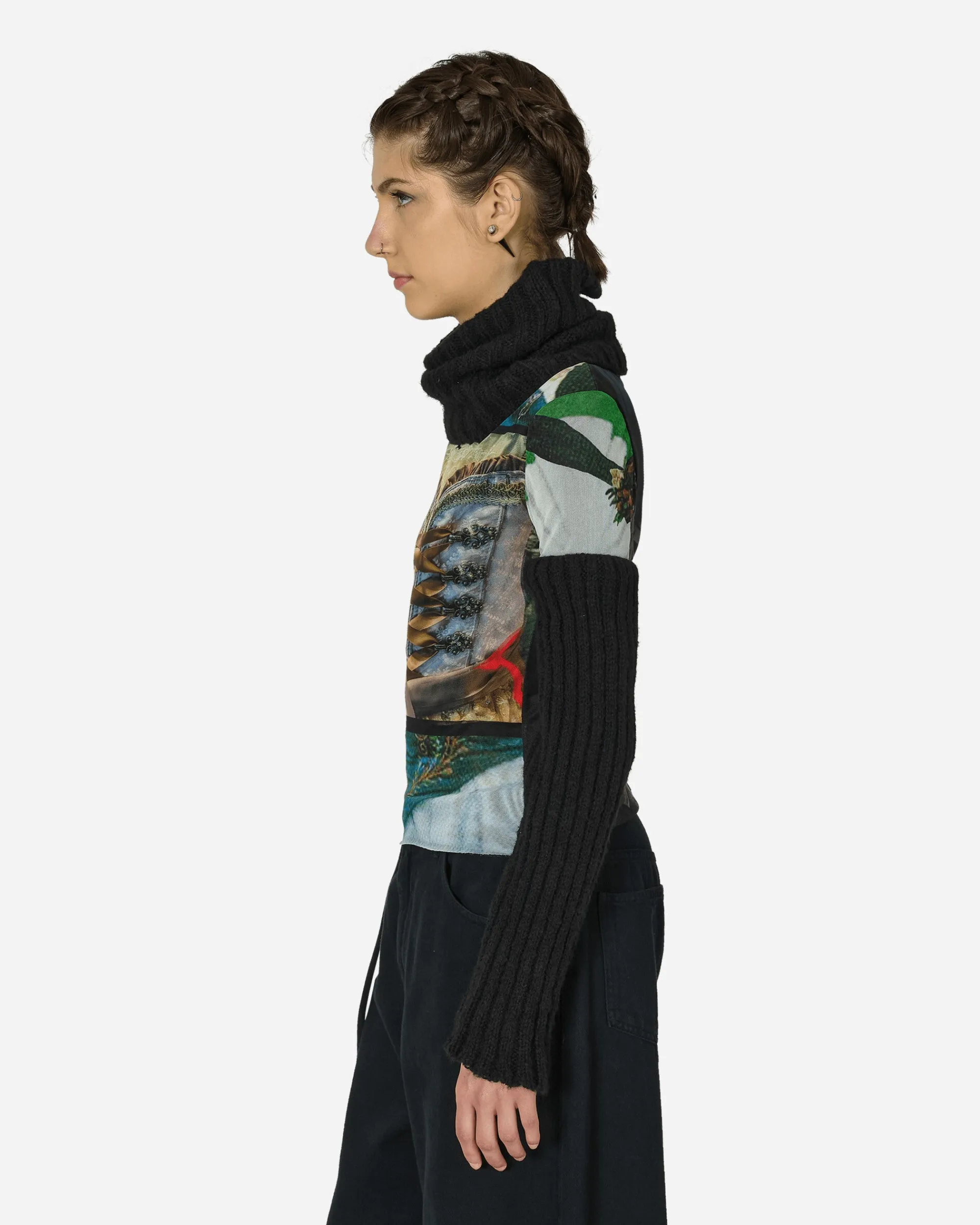 Ottolinger T-Shirts^Mesh Longsleeve Turtleneck Top Dirndl Print