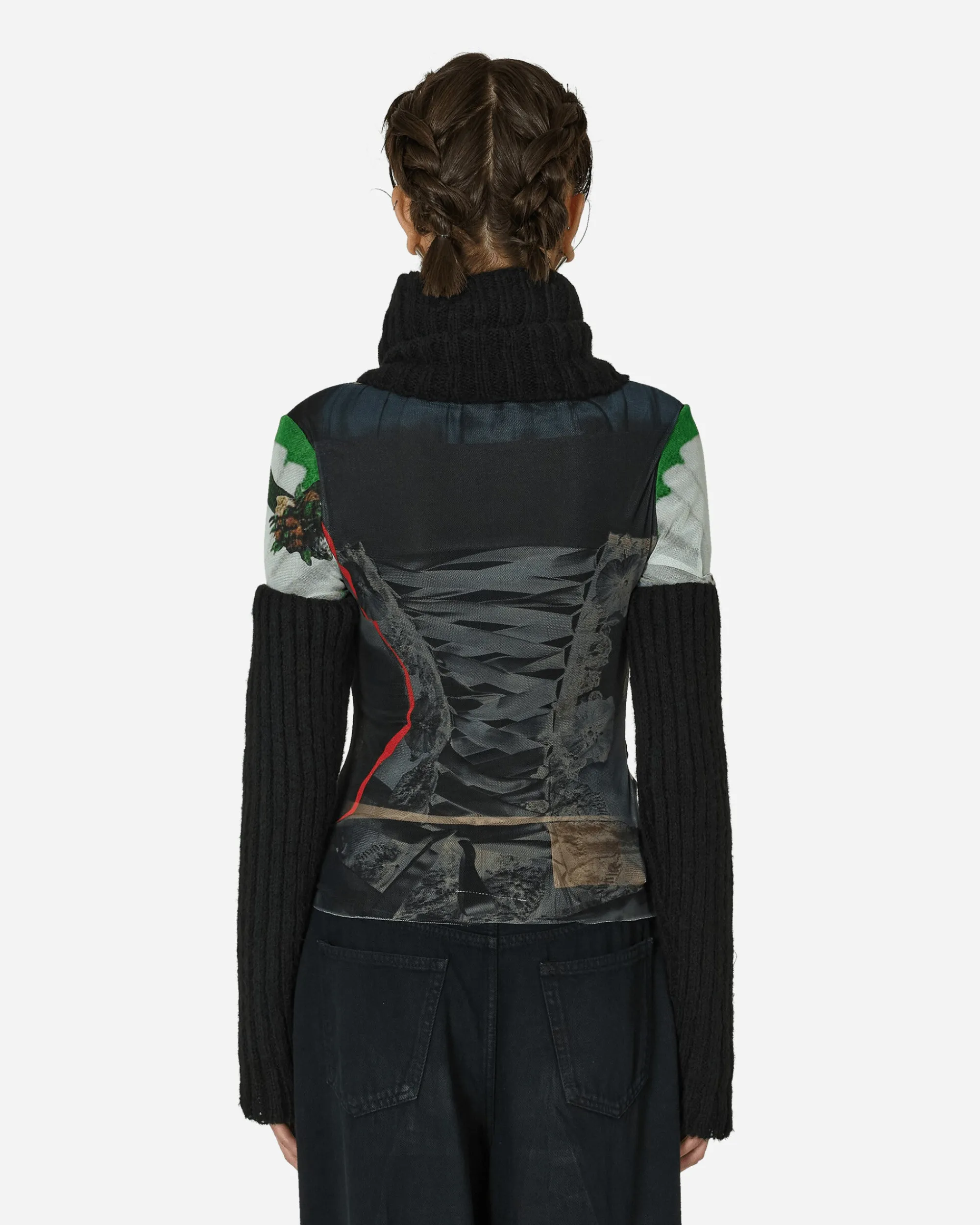 Ottolinger T-Shirts^Mesh Longsleeve Turtleneck Top Dirndl Print