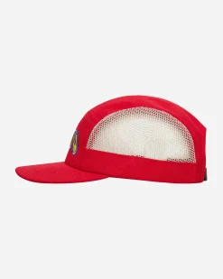 Brain Dead Hats|Hats^Mesh Panel Camp Hat Red