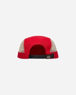 Brain Dead Hats|Hats^Mesh Panel Camp Hat Red