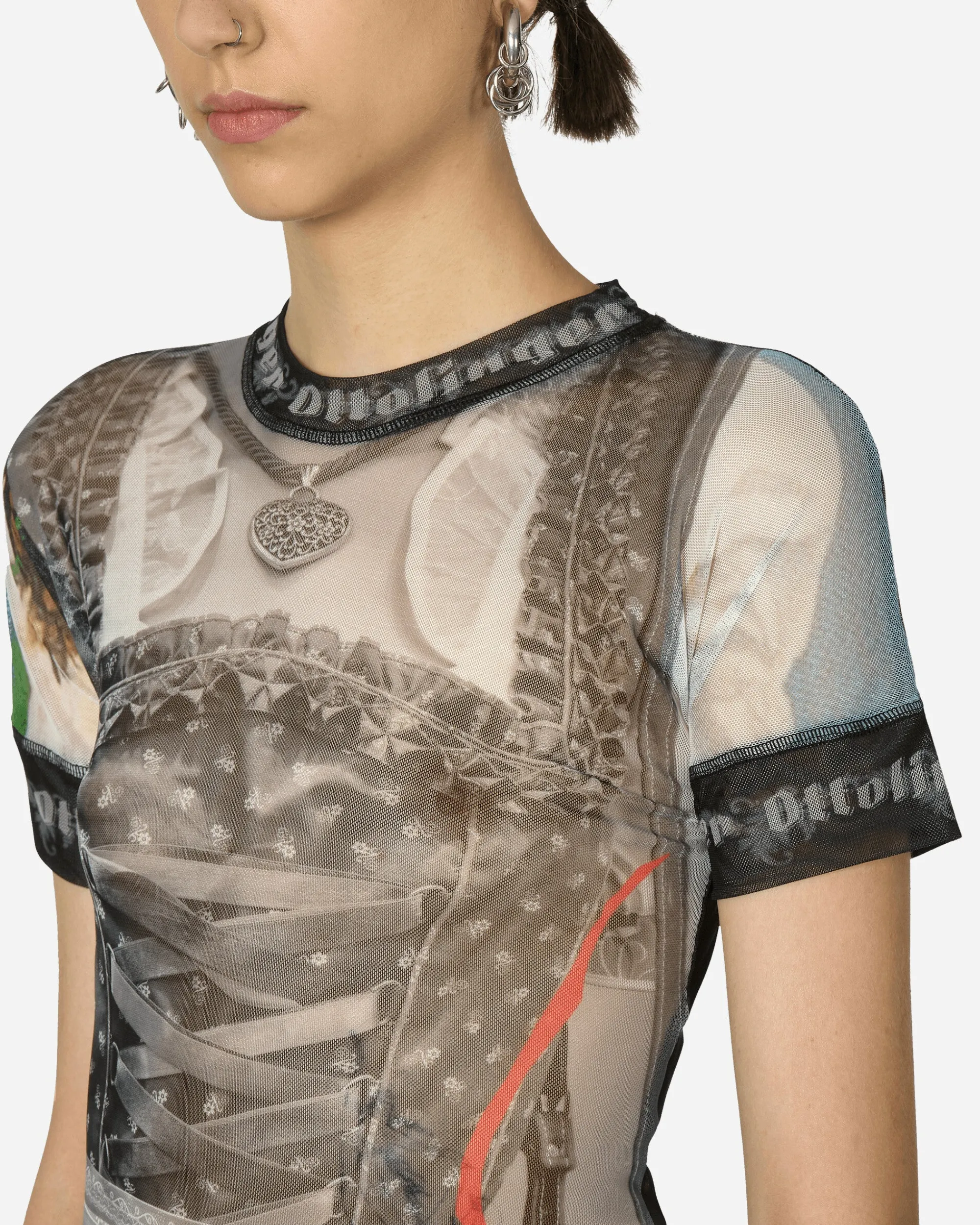 Ottolinger T-Shirts^Mesh T-Shirt Dirndl Print