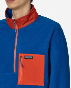 Patagonia Sweatshirts^Microdini Half Zip Sweatshirt Endless Blue