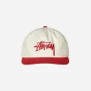 Stüssy Hats|Hats^Mid-Depth Big Stock Cap Cardinal