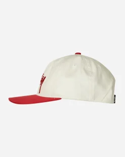 Stüssy Hats|Hats^Mid-Depth Big Stock Cap Cardinal
