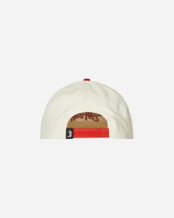 Stüssy Hats|Hats^Mid-Depth Big Stock Cap Cardinal