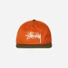 Stüssy Hats|Hats^Mid-Depth Big Stock Cap Yam