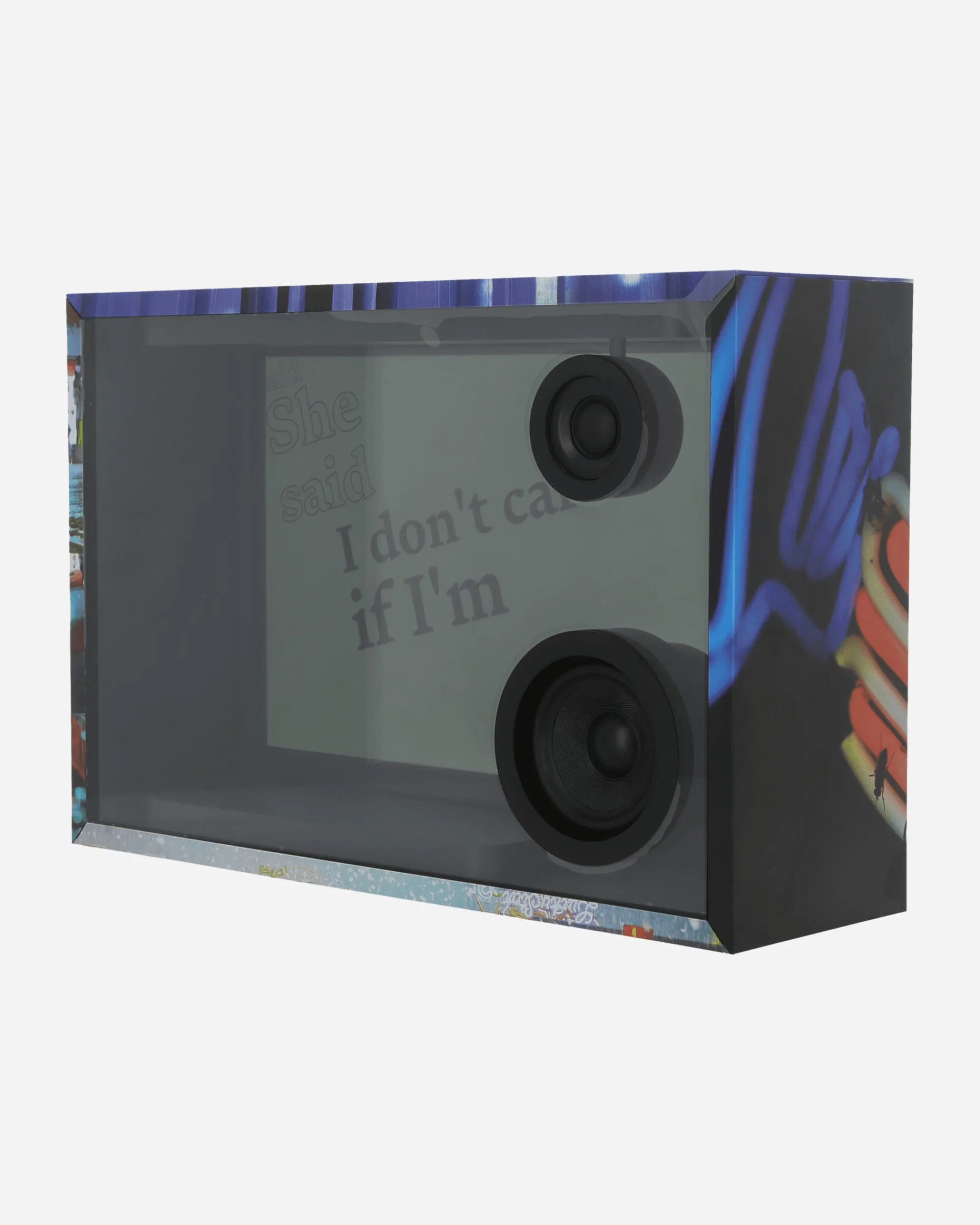 Cotodama Tech And Audio^Mika Ninagawa Lyric Speaker Box Multicolor