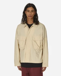Stüssy Shirts^Military Longsleeve Overshirt Bone