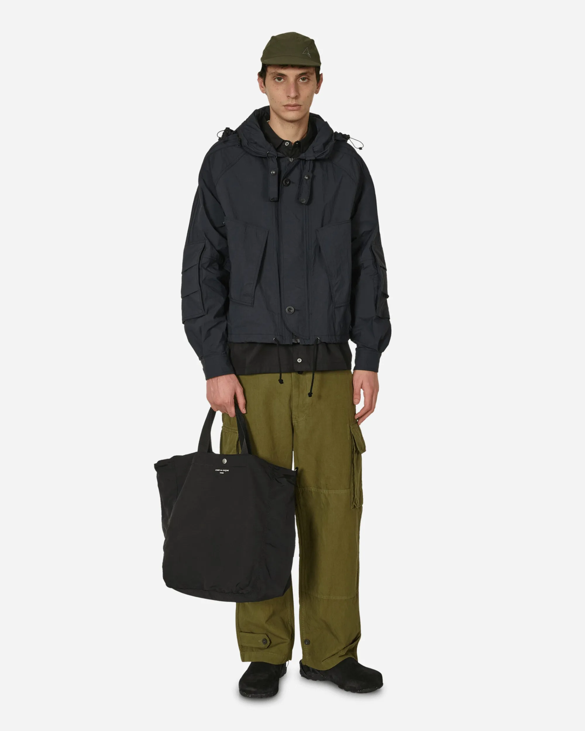 Junya Watanabe MAN Shirts^Military Shirt Jacket Black