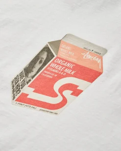 Stüssy T-Shirts^Milk T-Shirt White