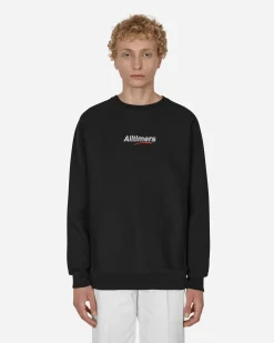Alltimers Sweatshirts^Mini Estate Embroidered Crewneck Sweatshirt Black