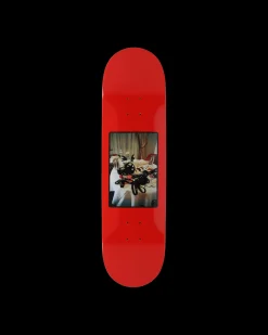 Paccbet Skateboarding^Mogutin Deck Red