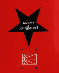 Paccbet Skateboarding^Mogutin Deck Red