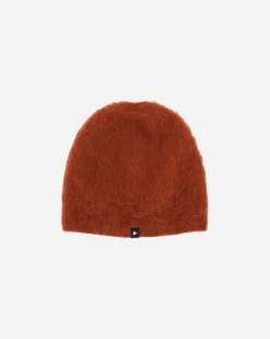 and wander Hats|Hats^Mohair Wool Knit Cap Orange