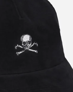 Noah Hats|Hats^Moleskin 5-Panel Cap Black